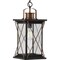 Progress Lighting Barlowe Collection Antique Bronze One-Light Hanging Lantern P550068-020 - alternate 1